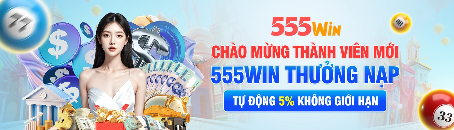 Banner giới thiệu nội dung 555Win