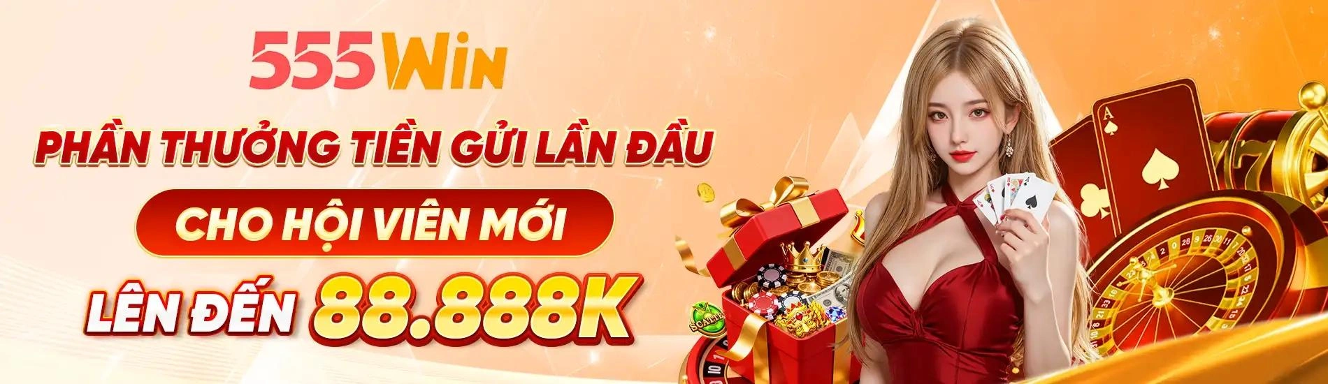 Banner chuyên mục giải trí và thể thao 555Win